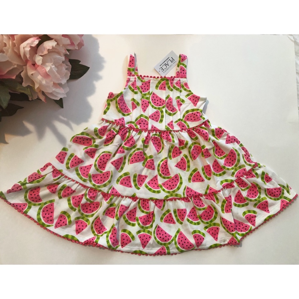 Watermelon Print Baby/Toddler Sun Dress